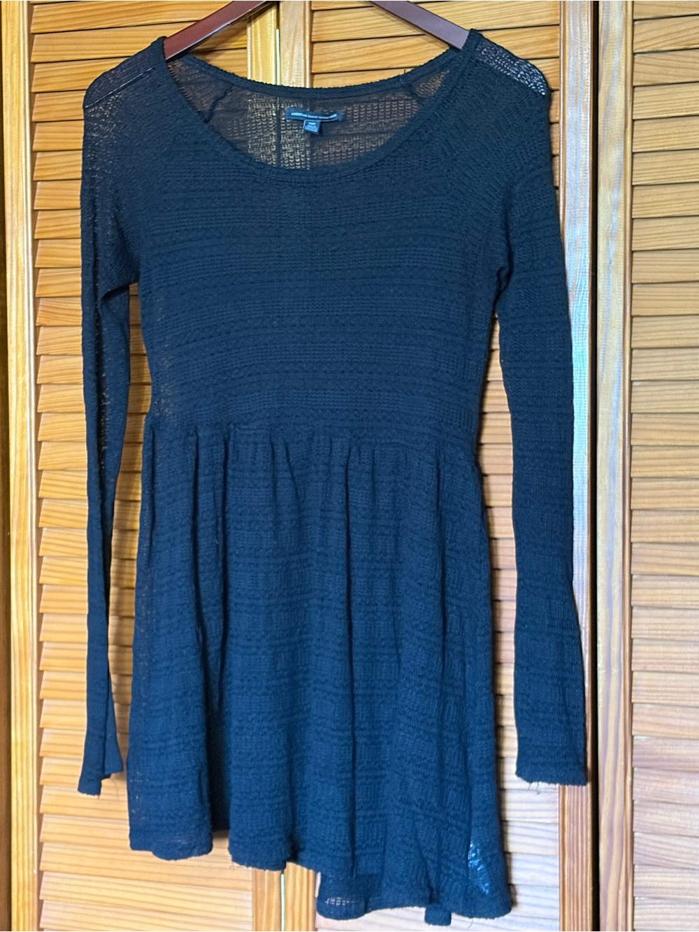 Lightweight vintage sweater dress